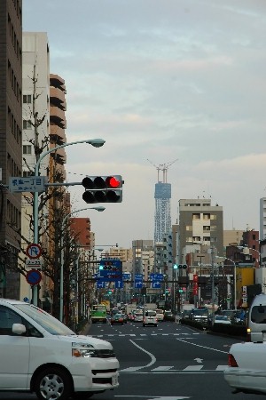 根岸1丁目交差点付近からの写真