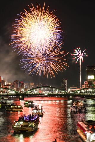 隅田川花火大会の写真