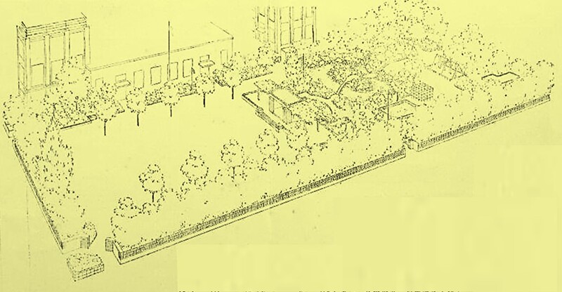 御徒町公園（当時の鳥瞰図）