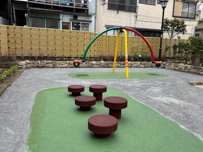 岡倉天心記念公園　新設遊具