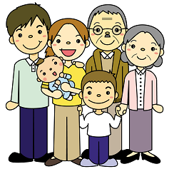 familyのイラスト