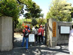 馬道地区ウォーキングの様子