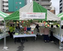 下町こどもまつりのブースの様子