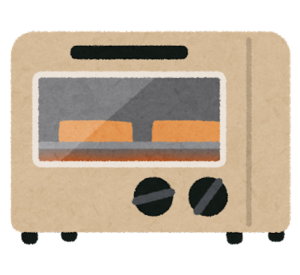 トースターのイラスト