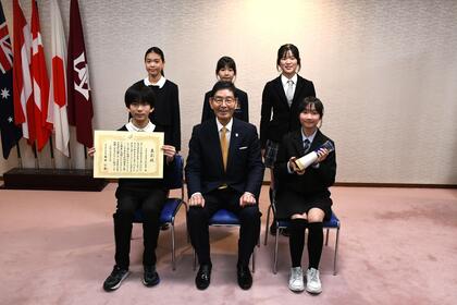 台東育英小学校吹奏楽部の皆さんの写真