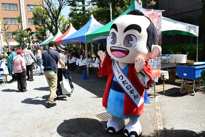 つたいやんと会場の写真