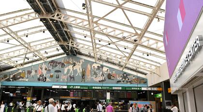 UR上野駅・新グランドコンコース（全体）の様子