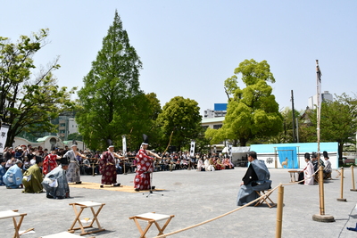 草鹿の様子画像