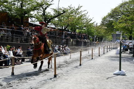 流鏑馬の様子