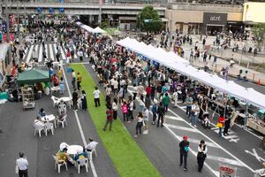 昨年度のヒロバ化社会実験の写真