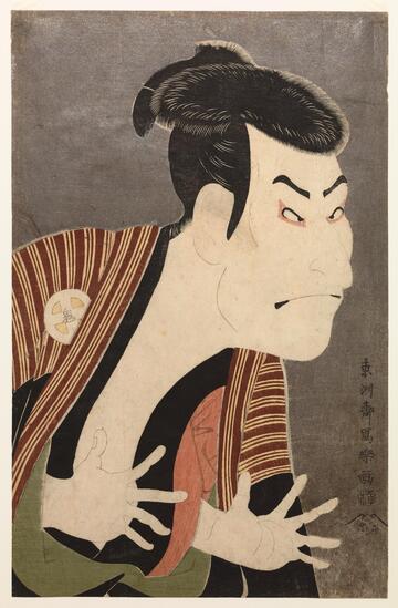 蔦屋重三郎が見出した東洲斎写楽の大首絵画像