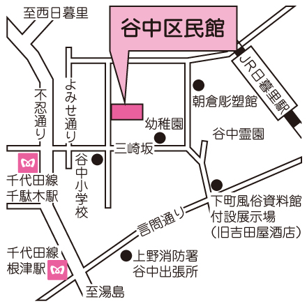 第2期日前投票所の地図