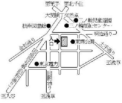 第12投票所の地図