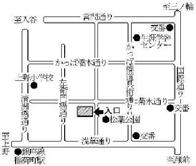 第20投票所の地図