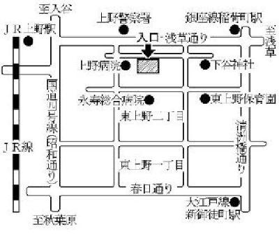 第3投票所の地図