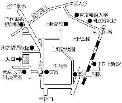 第6投票所の地図