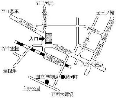 第9投票所の地図