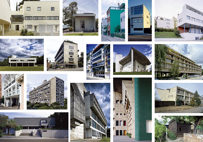 ル・コルビュジエの建築作品－近代建築運動への顕著な貢献－作品一覧写真