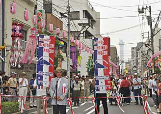 第23回下町七夕まつり開会式区長あいさつ