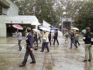 国立西洋美術館施設見学の様子