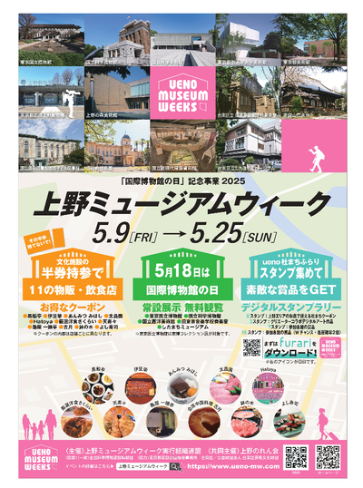 上野ミュージアムウィークの案内画像