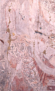 法隆寺金堂壁画5号壁 半跏菩薩
