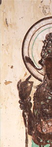 敦煌莫高窟壁画第335窟 西壁 北側（初唐）